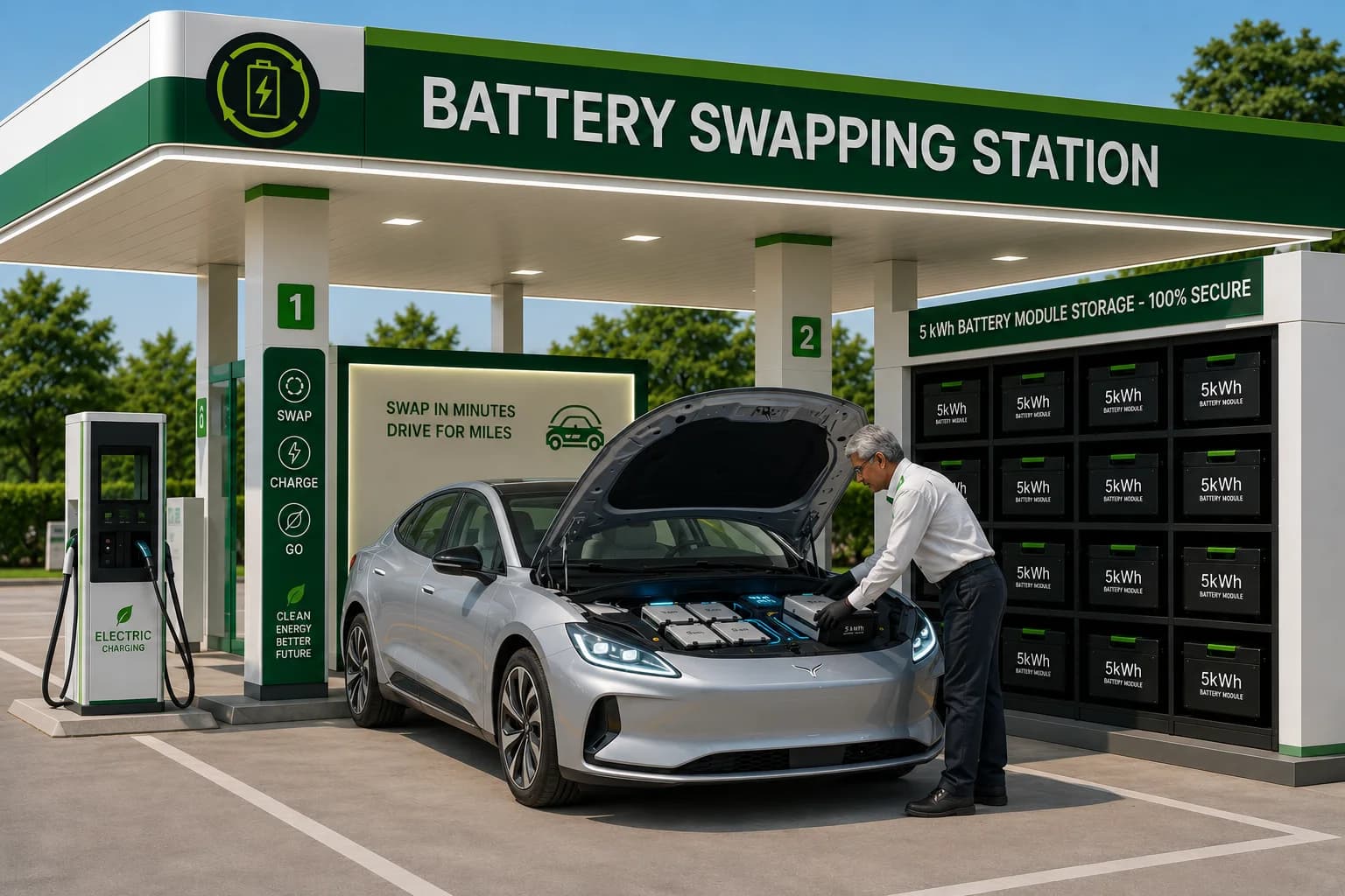 Universal Battery Swapping